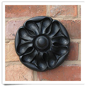 Rose Wall Tie Patress Plate